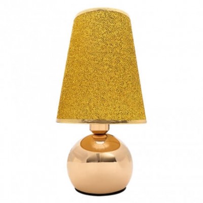 Πορτατίφ χρυσό 37cm με μεταλιζέ καπέλο