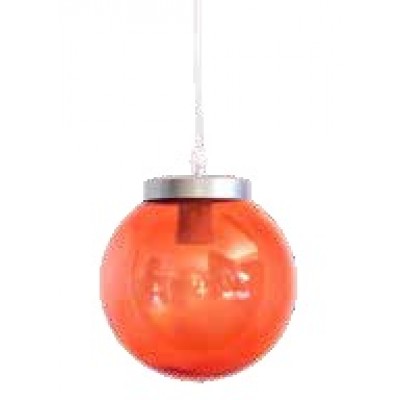 Στεγανή κρεμαστή μπάλα Φ20cm χρωματιστό ακρυλικό με PVC καλώδιο