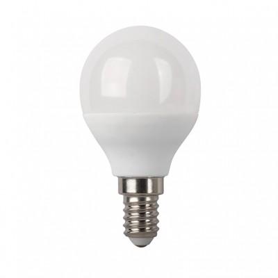 Λάμπα LED Ε14 Λευκή Σφαιρική 5,5W Θερμό Φως Dim